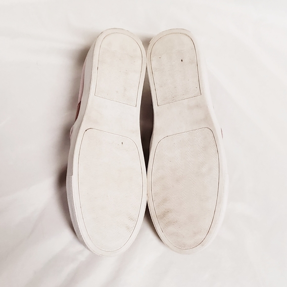 STEVE MADDEN Velvet Pink Slip-on Sneakers - Picture 4 of 10